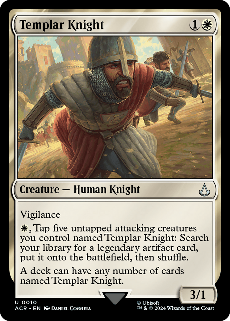 Templar Knight (10) [Assassin's Creed] foil - Deck Out Gaming