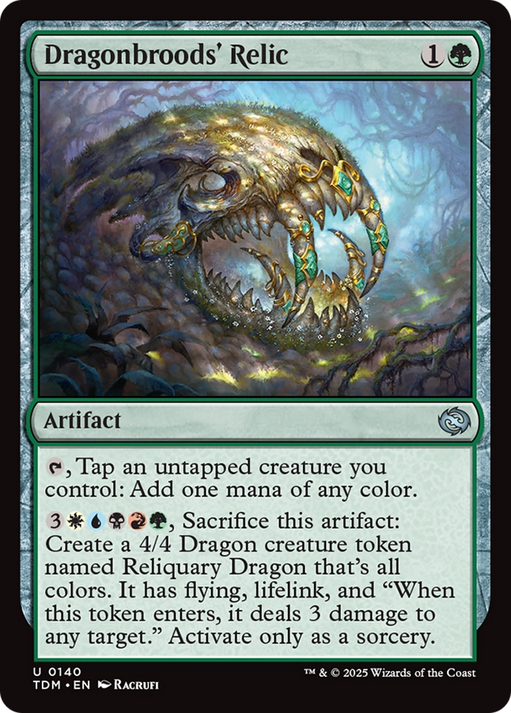 Dragonbroods' Relic (140) [Tarkir: Dragonstorm] foil - Deck Out Gaming
