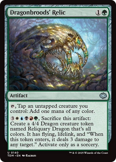 Dragonbroods' Relic (140) [Tarkir: Dragonstorm] foil - Deck Out Gaming