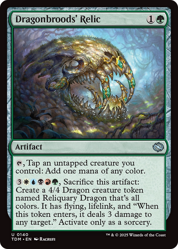 Dragonbroods' Relic (140) [Tarkir: Dragonstorm] foil - Deck Out Gaming