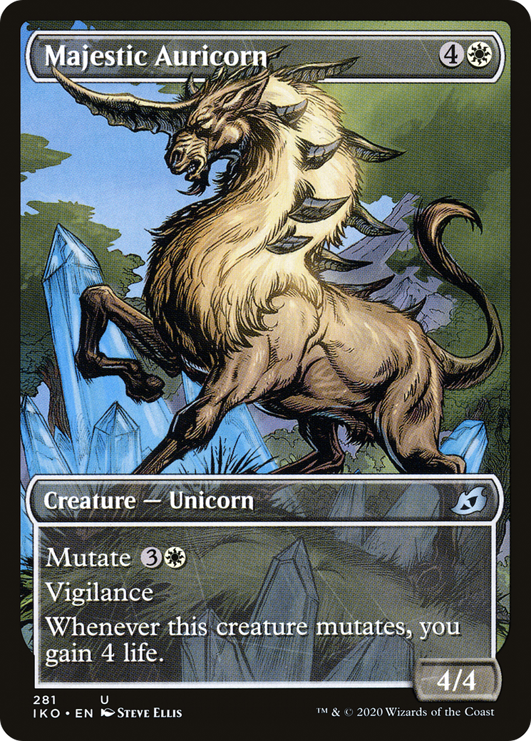 Majestic Auricorn (281) [Ikoria: Lair of Behemoths] foil - Deck Out Gaming