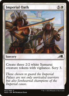 Imperial Oath (17) [Kamigawa: Neon Dynasty] - Deck Out Gaming