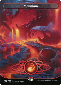 Mountain (238) (Borderless) (238) [Unfinity] - Deck Out Gaming