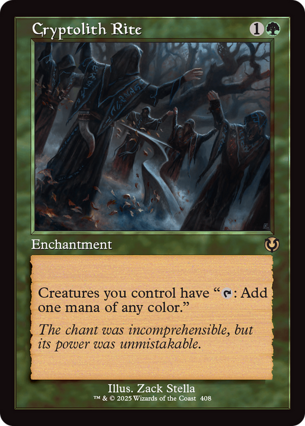 Cryptolith Rite (Retro Frame) (408) [Innistrad Remastered] foil - Deck Out Gaming