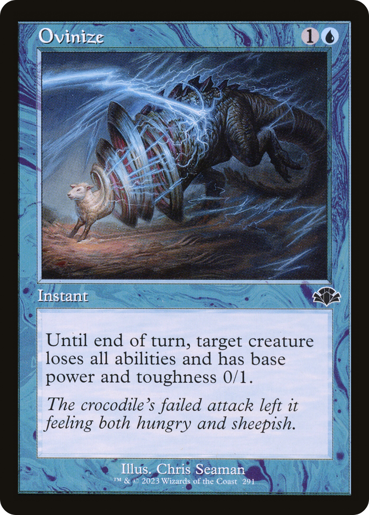 Ovinize (Retro Frame) (291) [Dominaria Remastered] foil - Deck Out Gaming