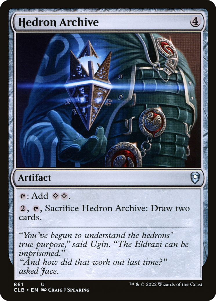 Hedron Archive (861) [Commander Legends: Battle for Baldur's Gate] - Deck Out Gaming