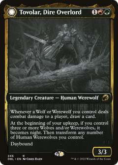 Tovolar, Dire Overlord (246) [Innistrad: Double Feature] foil - Deck Out Gaming