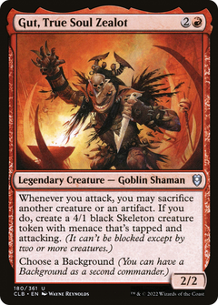 Gut, True Soul Zealot (180) [Commander Legends: Battle for Baldur's Gate] foil - Deck Out Gaming