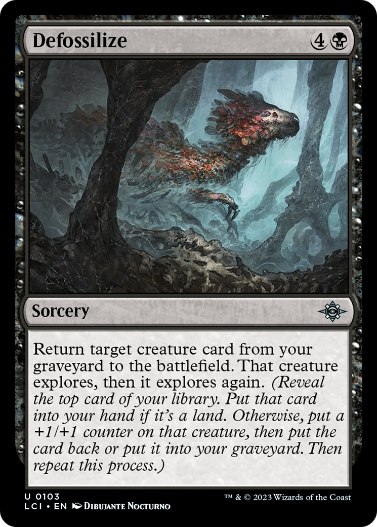 Defossilize (103) [The Lost Caverns of Ixalan] - Deck Out Gaming