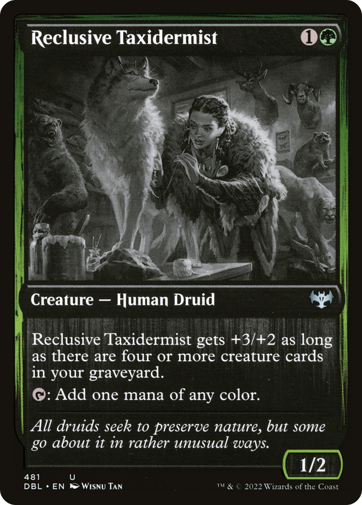 Reclusive Taxidermist (481) [Innistrad: Double Feature] - Deck Out Gaming