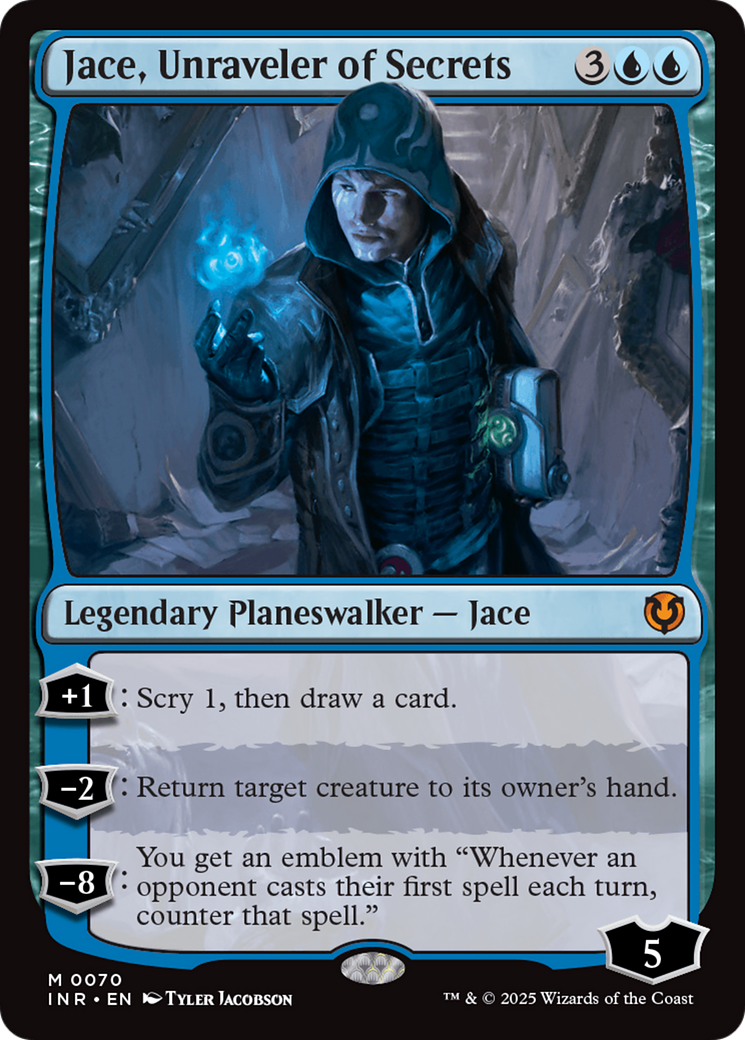 Jace, Unraveler of Secrets (70) [Innistrad Remastered] foil - Deck Out Gaming