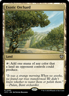 Exotic Orchard (293) [Outlaws of Thunder Junction Commander] - Deck Out Gaming