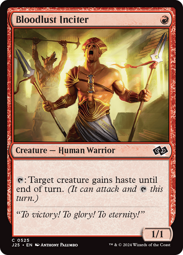 Bloodlust Inciter (525) [Foundations Jumpstart] - Deck Out Gaming