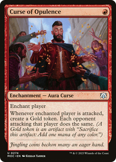 Curse of Opulence (274) [March of the Machine Commander] - Deck Out Gaming