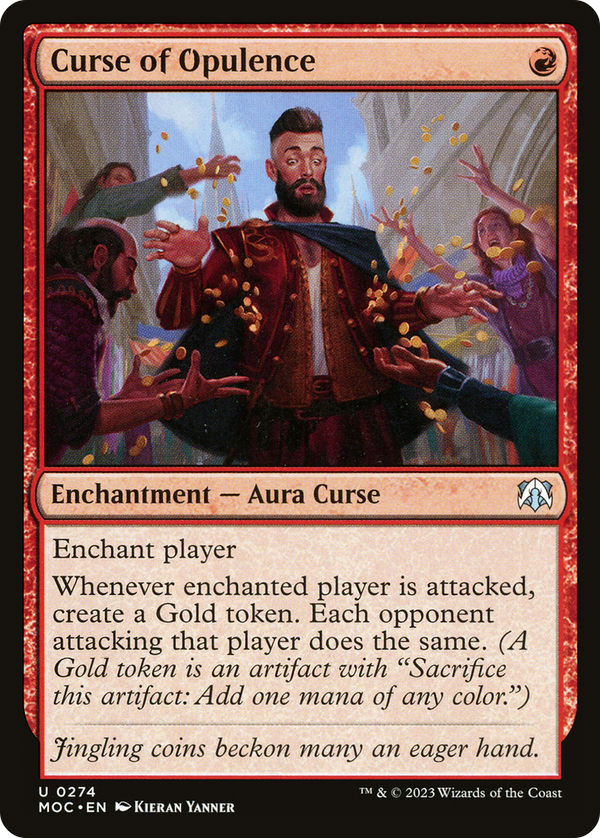 Curse of Opulence (274) [March of the Machine Commander] - Deck Out Gaming