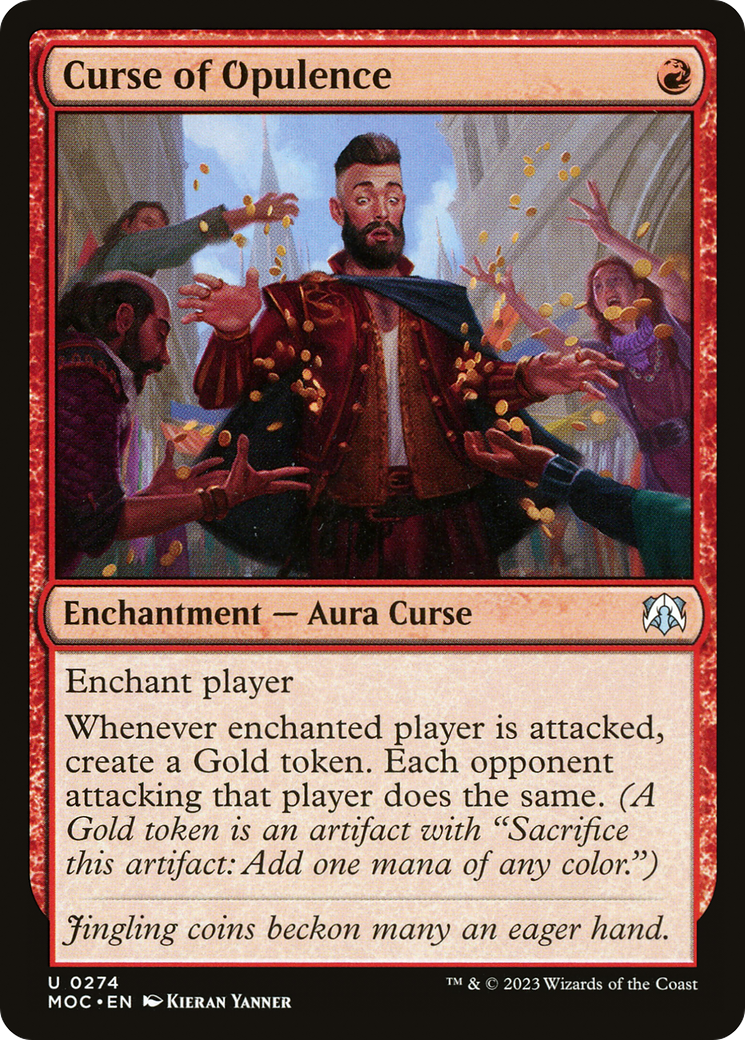 Curse of Opulence (274) [March of the Machine Commander] - Deck Out Gaming