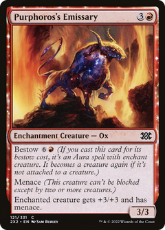 Purphoros's Emissary (121) [Double Masters 2022] foil - Deck Out Gaming