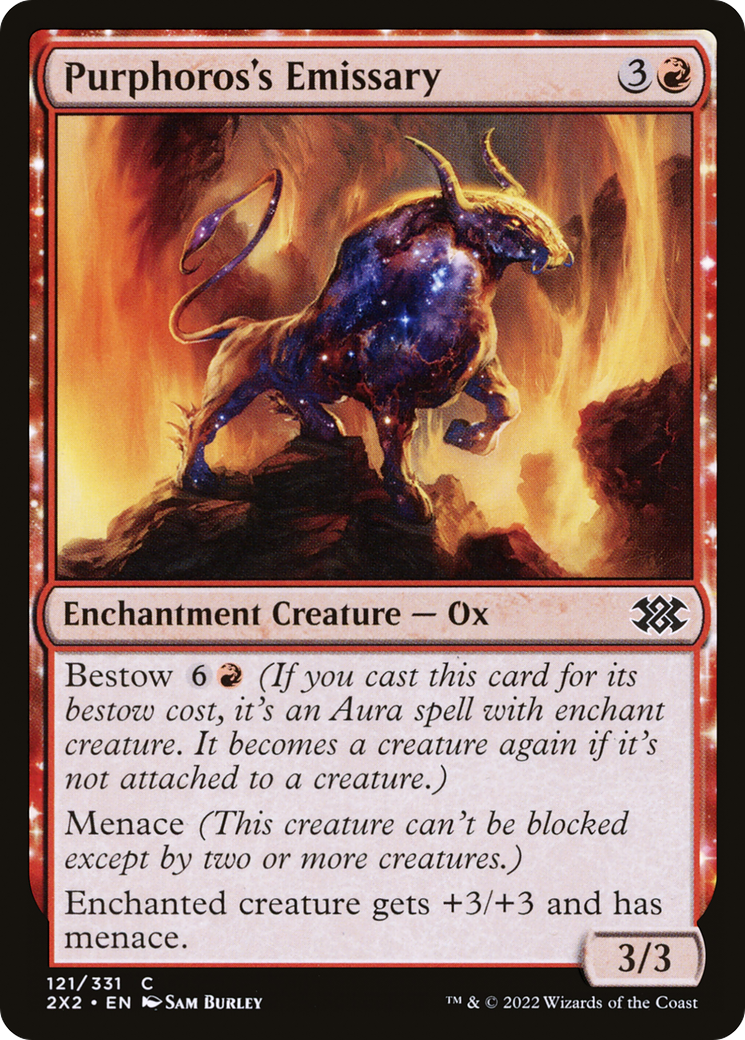 Purphoros's Emissary (121) [Double Masters 2022] - Deck Out Gaming