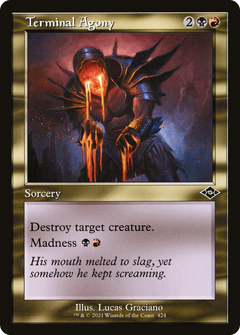 Terminal Agony (Retro Frame) (424) [Modern Horizons 2] - Deck Out Gaming