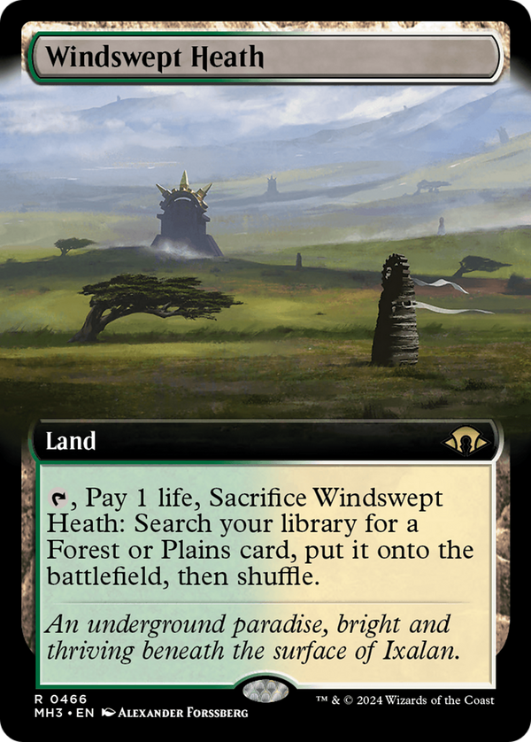 Windswept Heath (Extended Art) (466) [Modern Horizons 3] - Deck Out Gaming