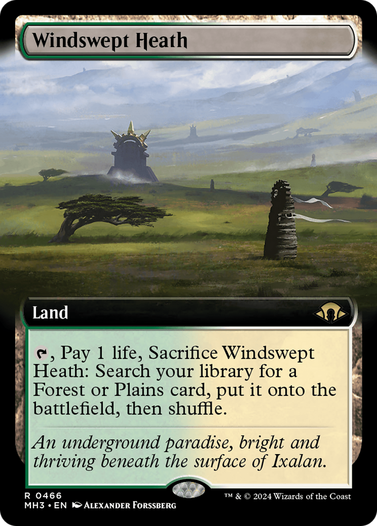 Windswept Heath (Extended Art) (466) [Modern Horizons 3] foil - Deck Out Gaming