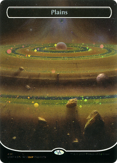 Plains (491) (Borderless) (Galaxy Foil) (491) [Unfinity] foil - Deck Out Gaming