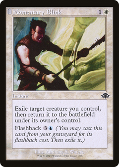 Momentary Blink (Retro Frame) (268) [Dominaria Remastered] - Deck Out Gaming
