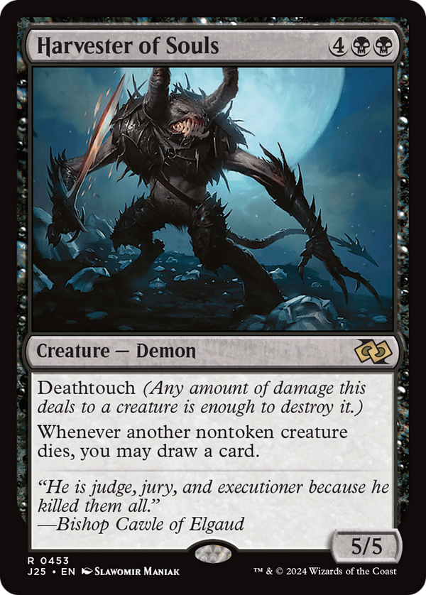 Harvester of Souls (453) [Foundations Jumpstart] - Deck Out Gaming