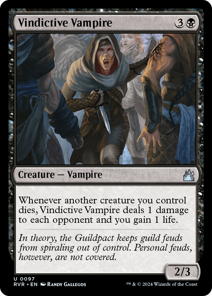 Vindictive Vampire (97) [Ravnica Remastered] - Deck Out Gaming