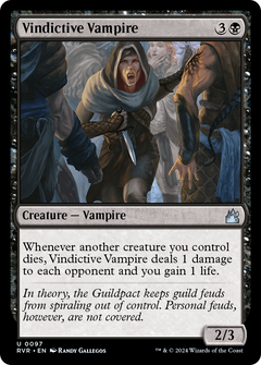 Vindictive Vampire (97) [Ravnica Remastered] foil - Deck Out Gaming
