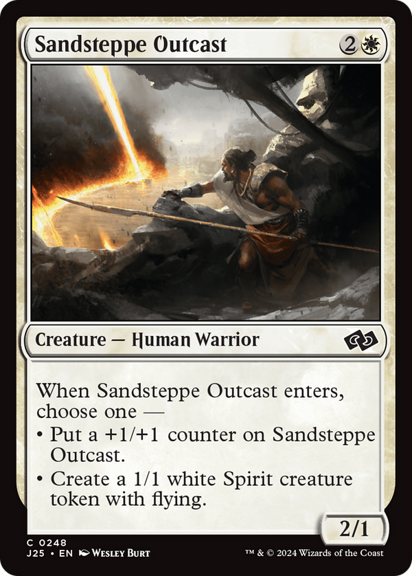 Sandsteppe Outcast (248) [Foundations Jumpstart] - Deck Out Gaming