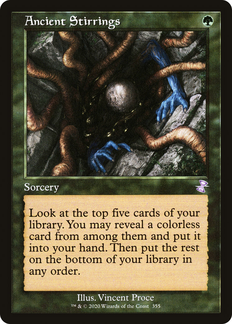 Ancient Stirrings (355) [Time Spiral Remastered] - Deck Out Gaming