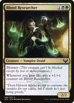 Blood Researcher (166) [Strixhaven: School of Mages] foil - Deck Out Gaming