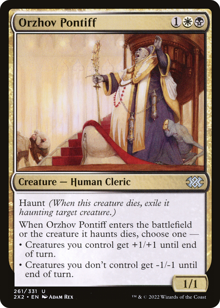 Orzhov Pontiff (261) [Double Masters 2022] - Deck Out Gaming