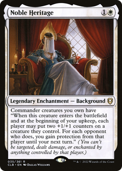 Noble Heritage (35) [Commander Legends: Battle for Baldur's Gate] - Deck Out Gaming