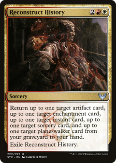 Reconstruct History (222) [Strixhaven: School of Mages] - Deck Out Gaming