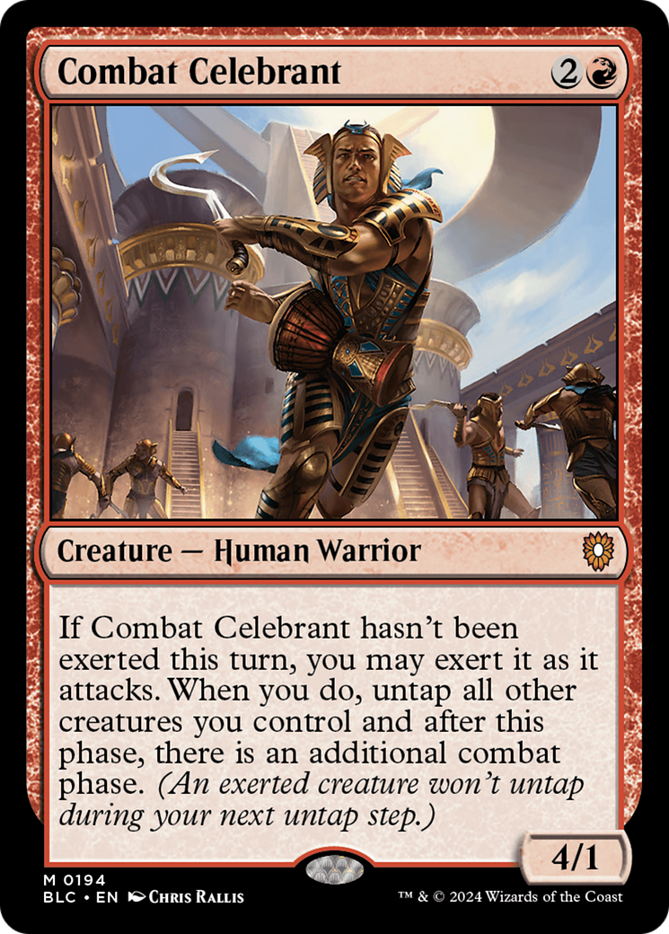 Combat Celebrant (194) [Bloomburrow Commander] - Deck Out Gaming