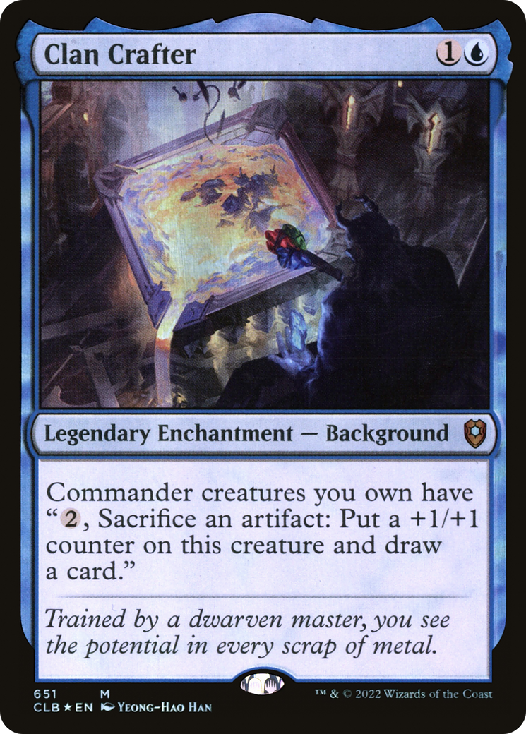 Clan Crafter (651) [Commander Legends: Battle for Baldur's Gate] foil - Deck Out Gaming