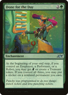 Done for the Day (Galaxy Foil) (422) [Unfinity] foil - Deck Out Gaming