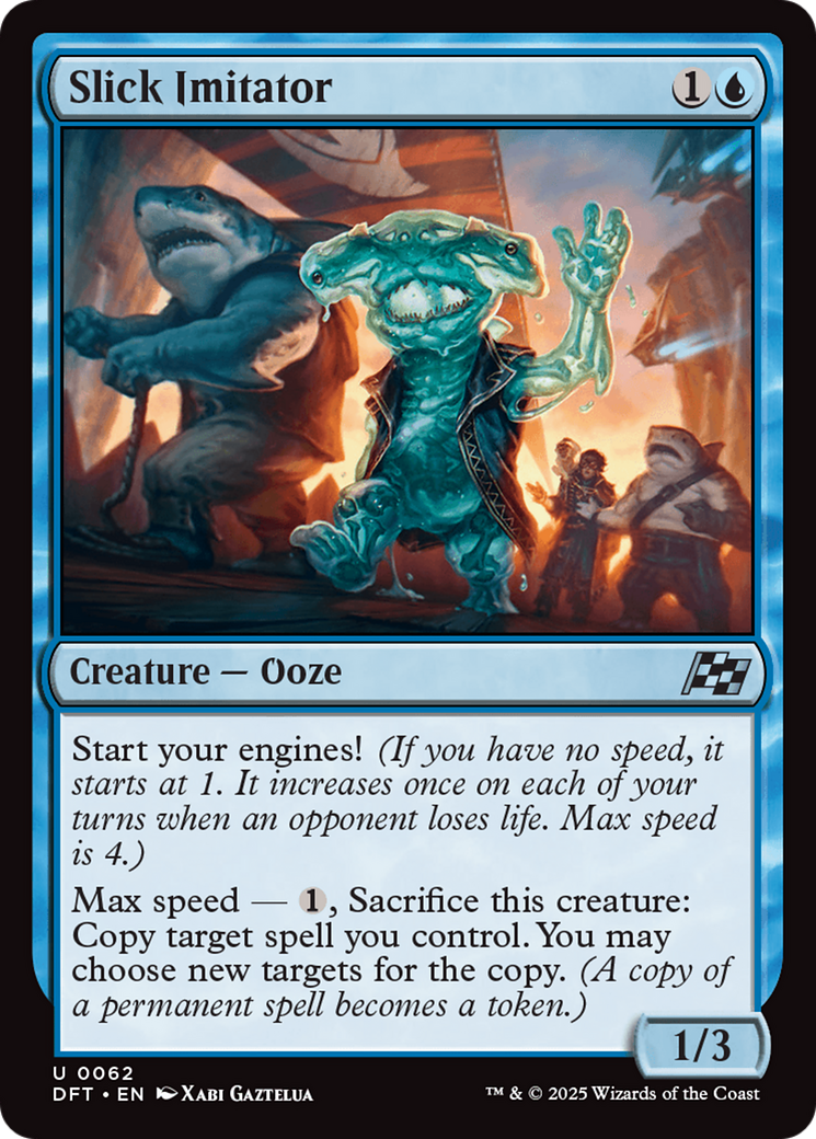 Slick Imitator (62) [Aetherdrift] foil - Deck Out Gaming