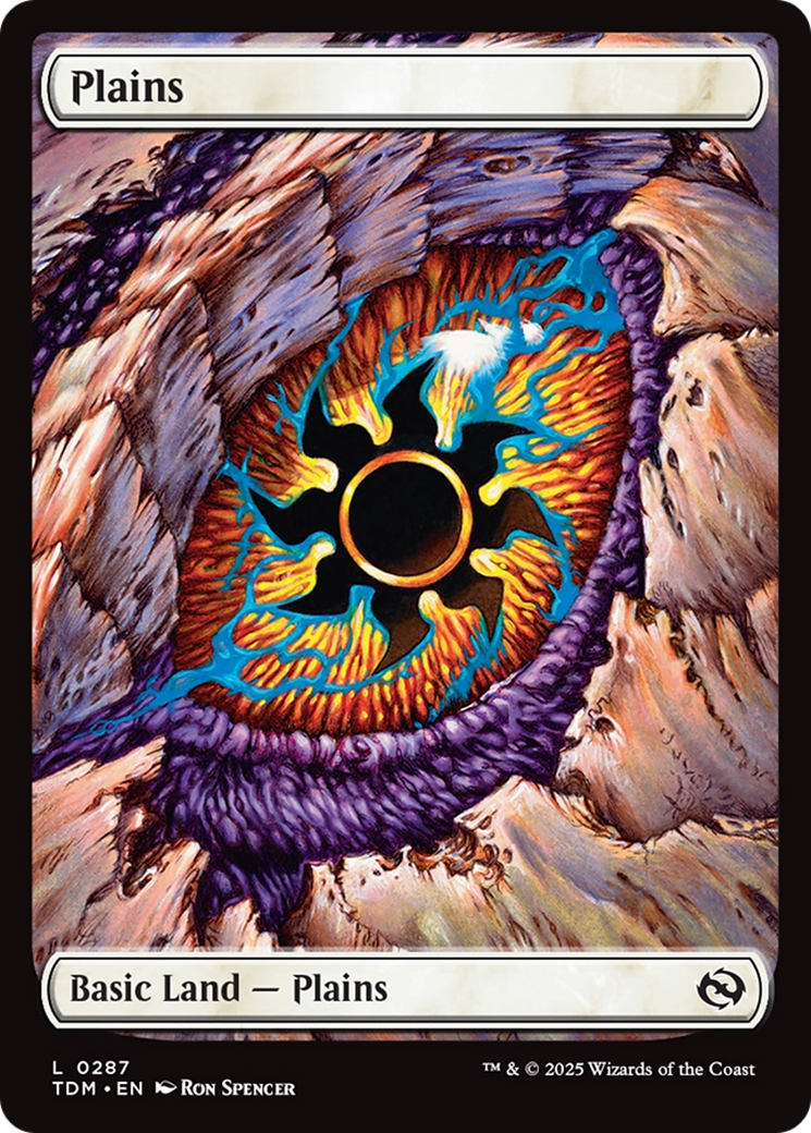 Plains (0287) (287) [Tarkir: Dragonstorm] - Deck Out Gaming