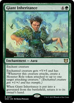 Giant Inheritance (17) [Wilds of Eldraine Commander] - Deck Out Gaming