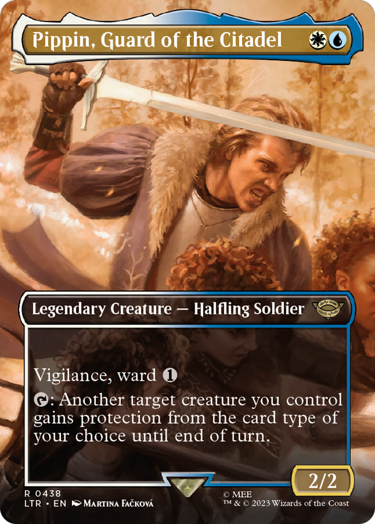 Pippin, Guard of the Citadel (Borderless) (438) [The Lord of the Rings: Tales of Middle-earth] foil - Deck Out Gaming