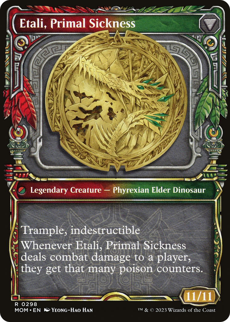 Etali, Primal Conqueror (Showcase) (298) [March of the Machine] - Deck Out Gaming