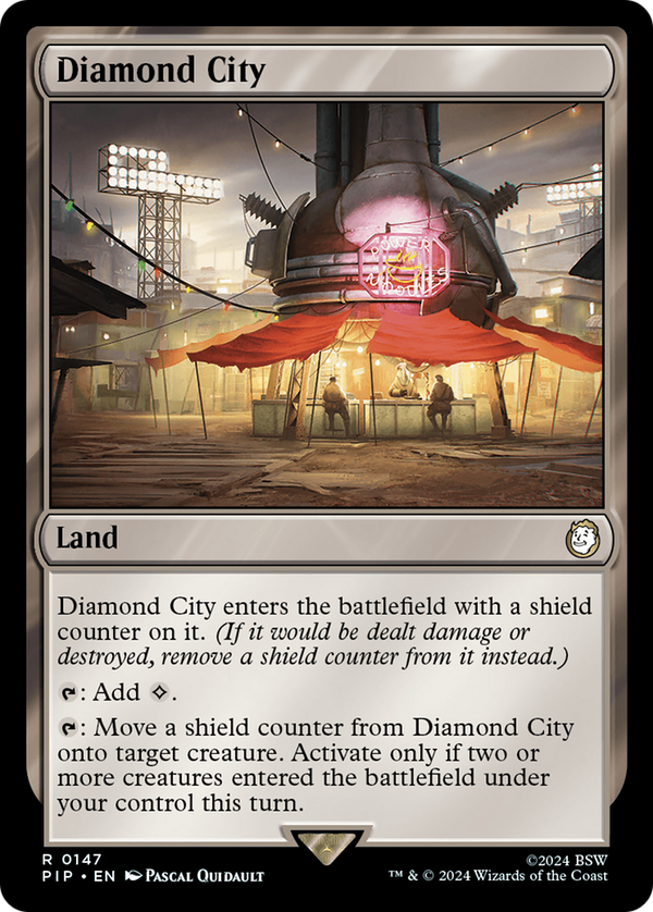 Diamond City (147) [Fallout] foil - Deck Out Gaming
