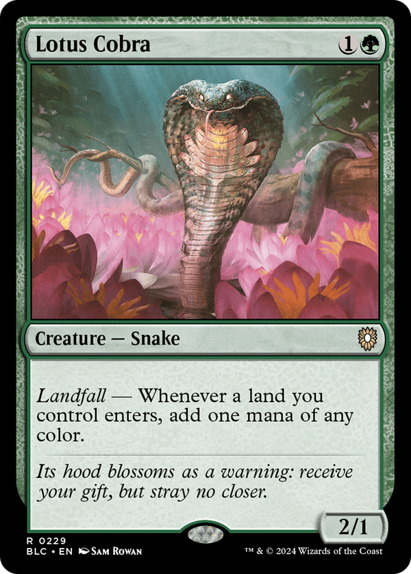 Lotus Cobra (229) [Bloomburrow Commander] - Deck Out Gaming