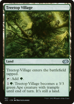 Treetop Village (827) [Jumpstart 2022] - Deck Out Gaming