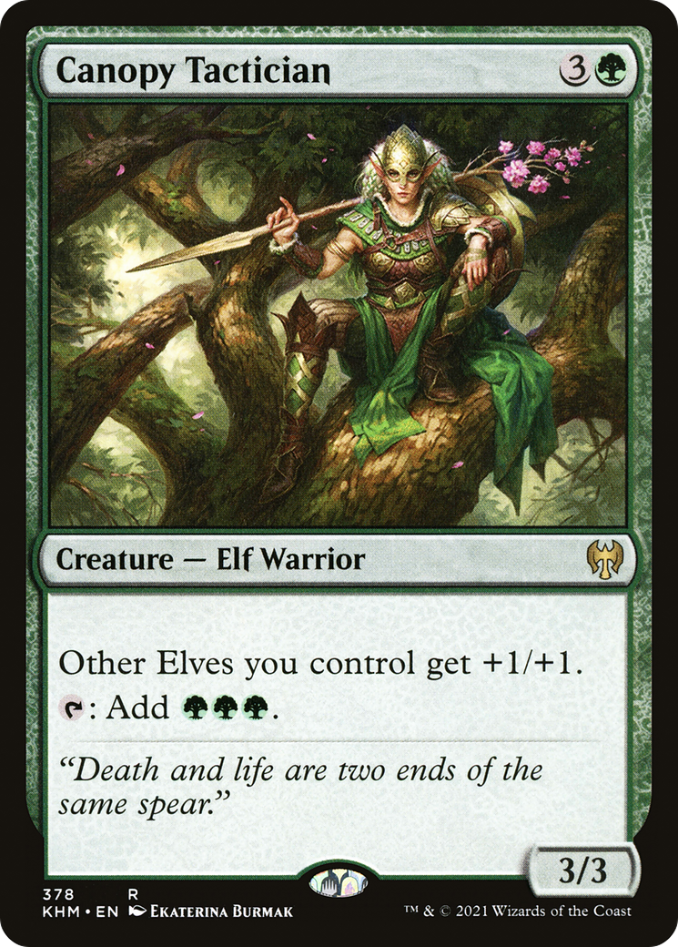 Canopy Tactician (378) [Kaldheim] - Deck Out Gaming