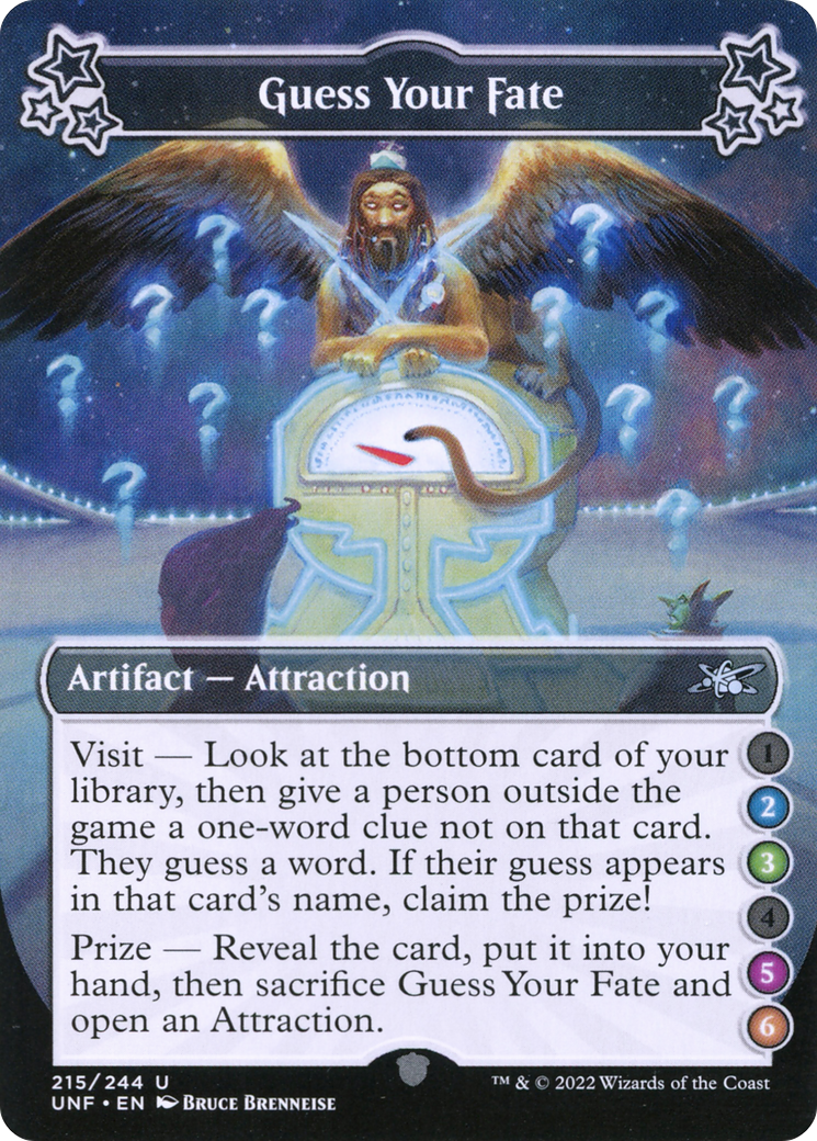 Guess Your Fate (2-3-5-6) (215) [Unfinity] foil - Deck Out Gaming
