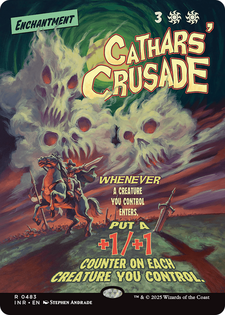 Cathars' Crusade (483) [Innistrad Remastered] foil - Deck Out Gaming